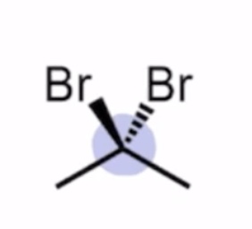 <p>product of hydrogen halide addition </p>