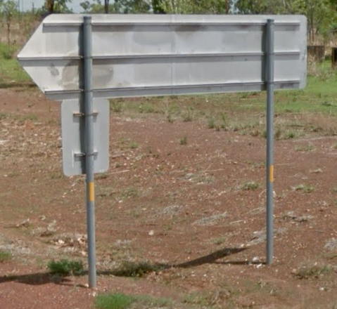 <p>Which Australian state have signposts that may contain these yellow stickers?</p>