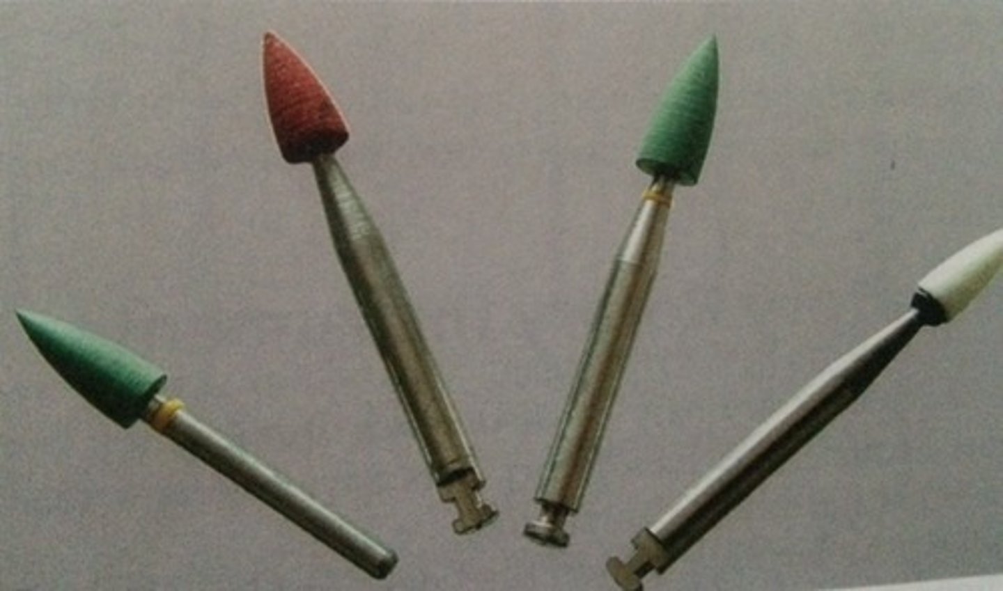 <p>polishes/finishes amalgam, composite or gold</p>
