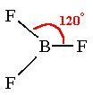 <p>What is the bond angle of a trigonal planar molecule?</p>