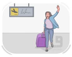 <p>V. to arrive </p>