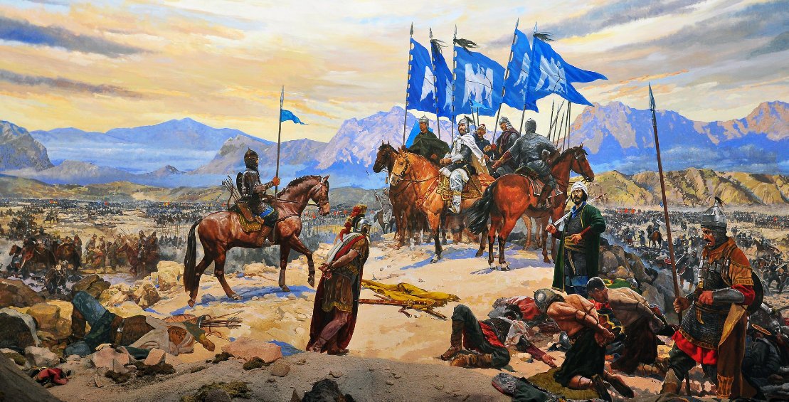 The Battle of Manzikert or Malazgirt was fought between the Byzantine Empire and the Seljuk Empire on August 26th, 1071 near Manzikert, theme of Iberia. 