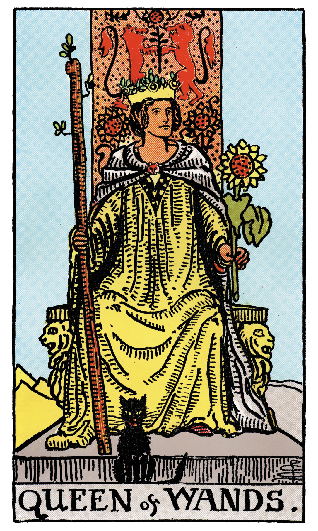 <p>Queen of Wands</p>