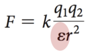 <p>screening effect </p>