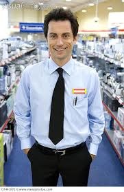 a salesman