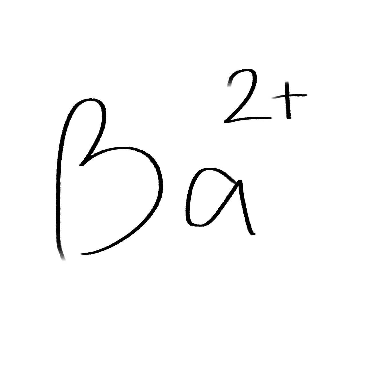Ba 2+