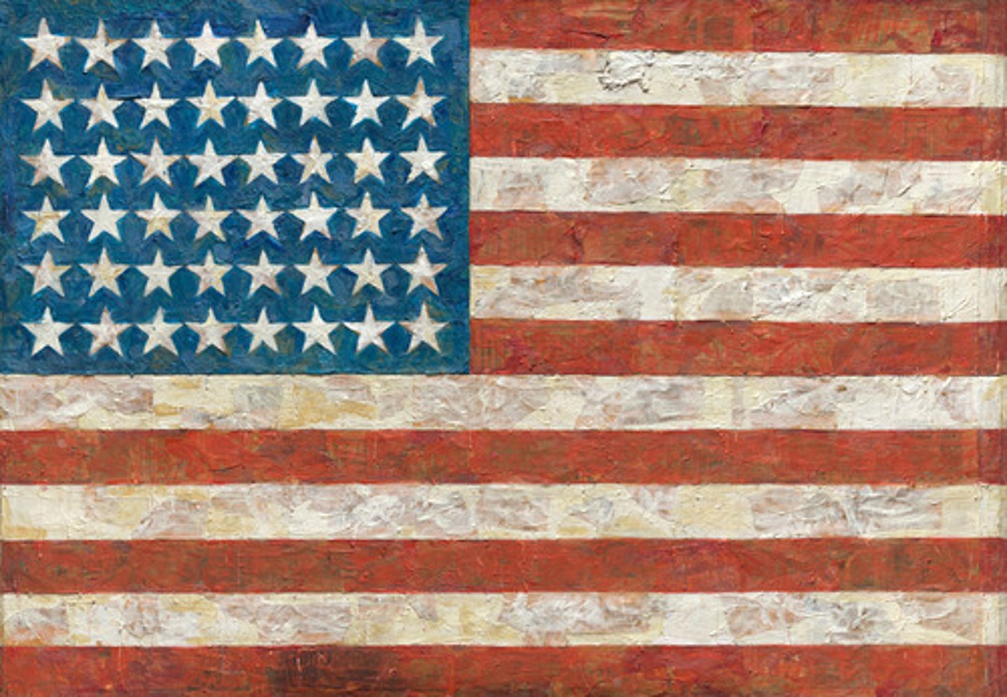 <p>Assemblage Art, Johns, American, 1955</p>