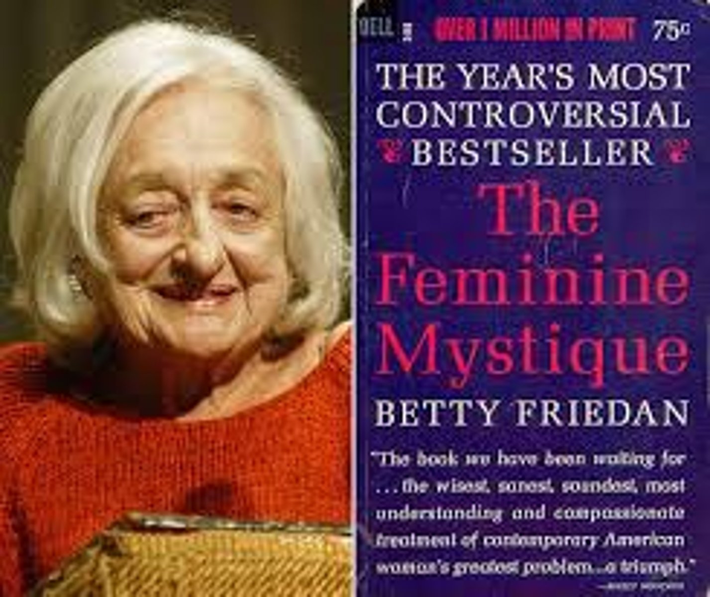 <p>American feminist, activist and writer. Best known for starting the "Second Wave" of feminism through the writing of her book "The Feminine Mystique".</p><p>Feminista, activista y escritora estadounidense. Conocida por iniciar la "Segunda Ola" del feminismo con su libro "La Mística de la Feminidad".</p>