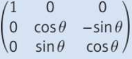 <p>what does this matrix represent &amp; what are its invariant points/ is there an invariant line?</p>