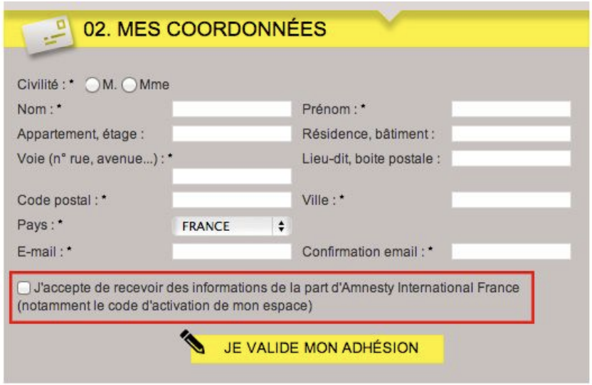 <p>→ consentement préalable de l’user sous certaines conditions, s’il n’a pas dit “oui”, c’est “non”.</p>