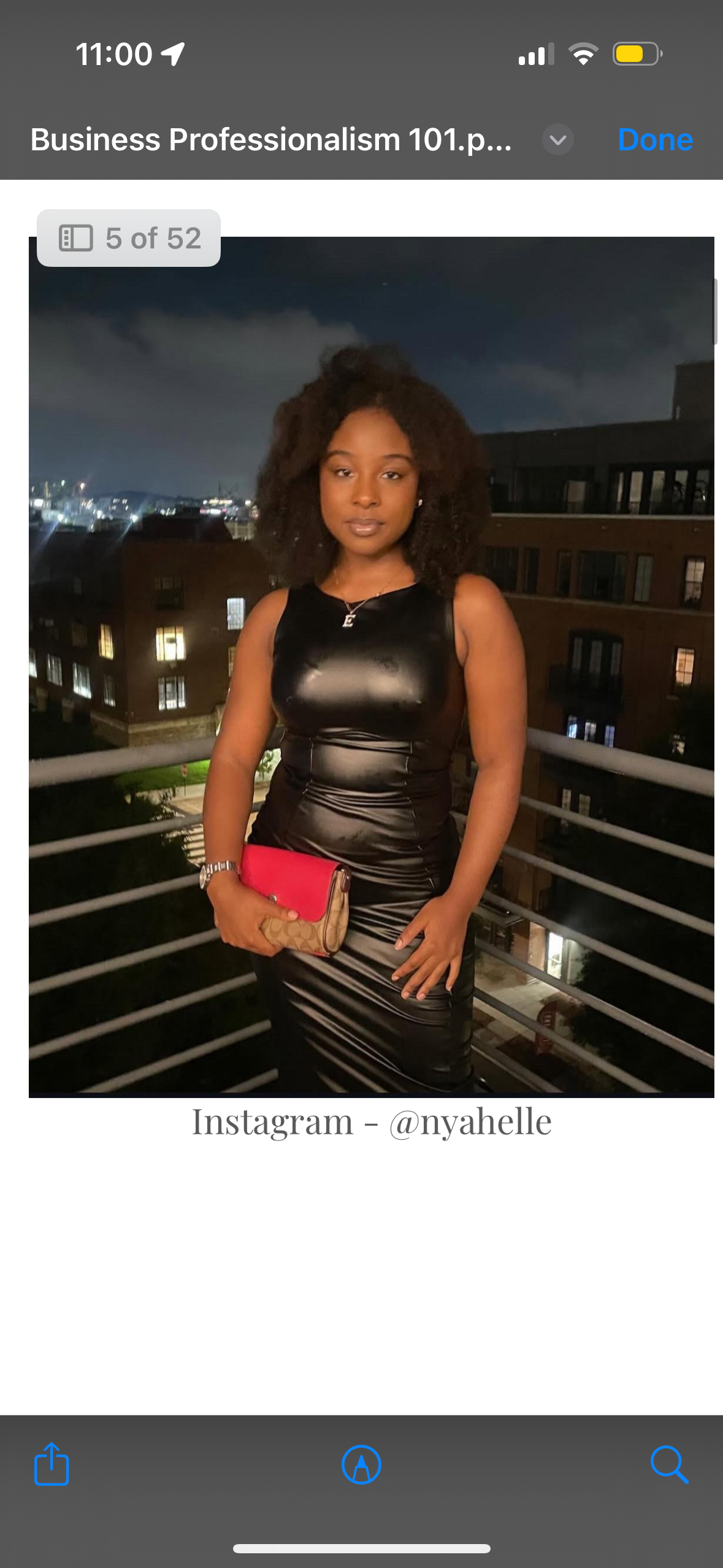 <p>Nyah Crawford </p>