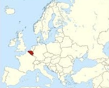 <p>What country is highlighted in the picture?</p>