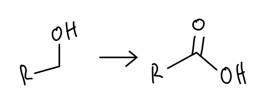 <p>what are the possible reagents for this oxidation?</p>