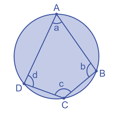 <p>ABCD is a cyclic quadrilateral</p>