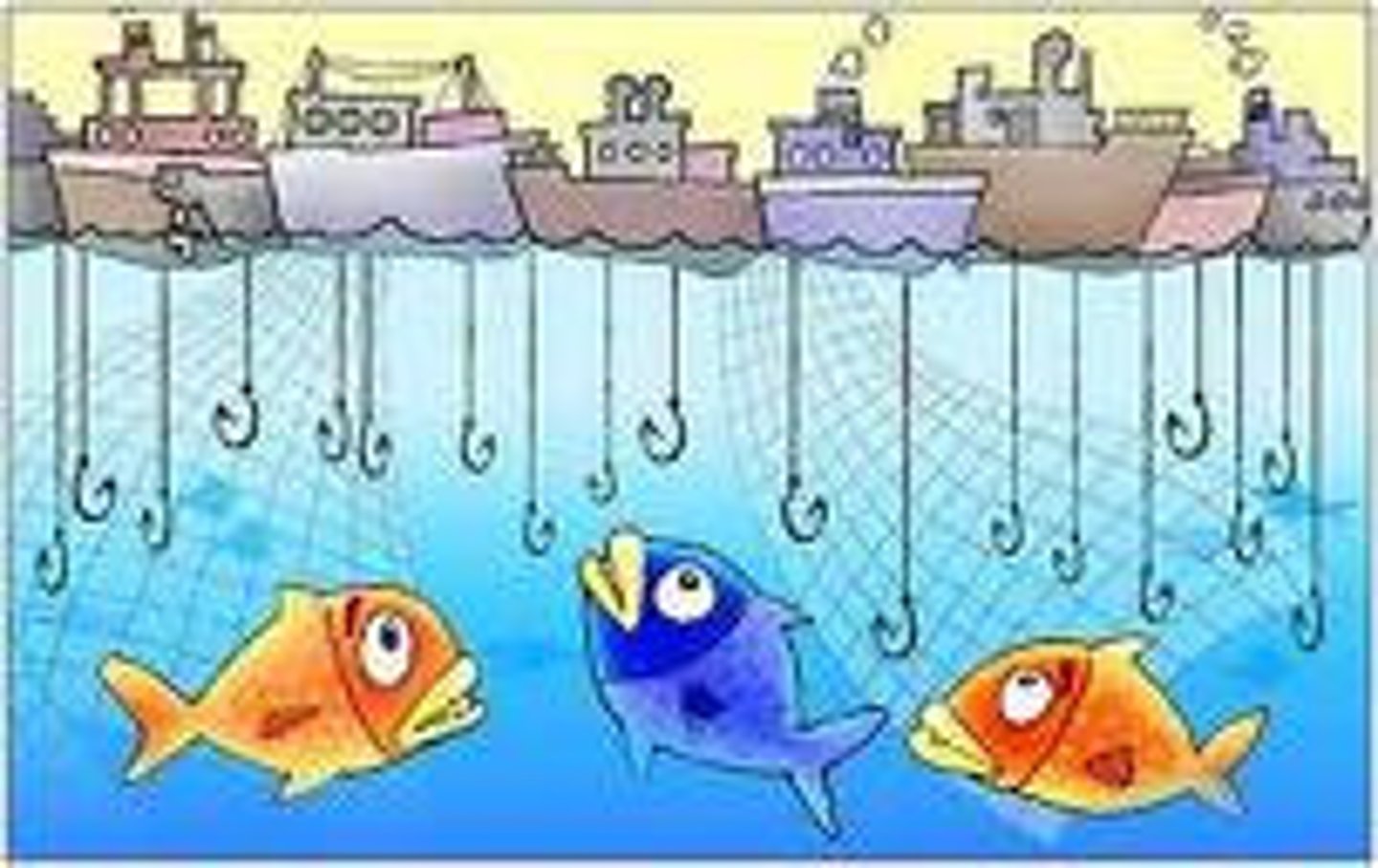 <p>situation in which people acting individually and in their own interest use up commonly available but limited resources, creating disaster for the entire community</p>