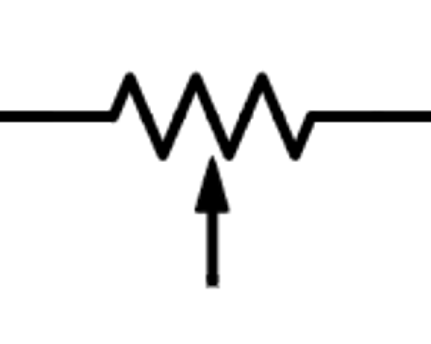 <p>A resistor that has a variable resistance (usually a dial) for example 0Ω-1000Ω used to regulate current in a circuit</p>
