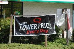 <p>A situation in which prices are declining</p>