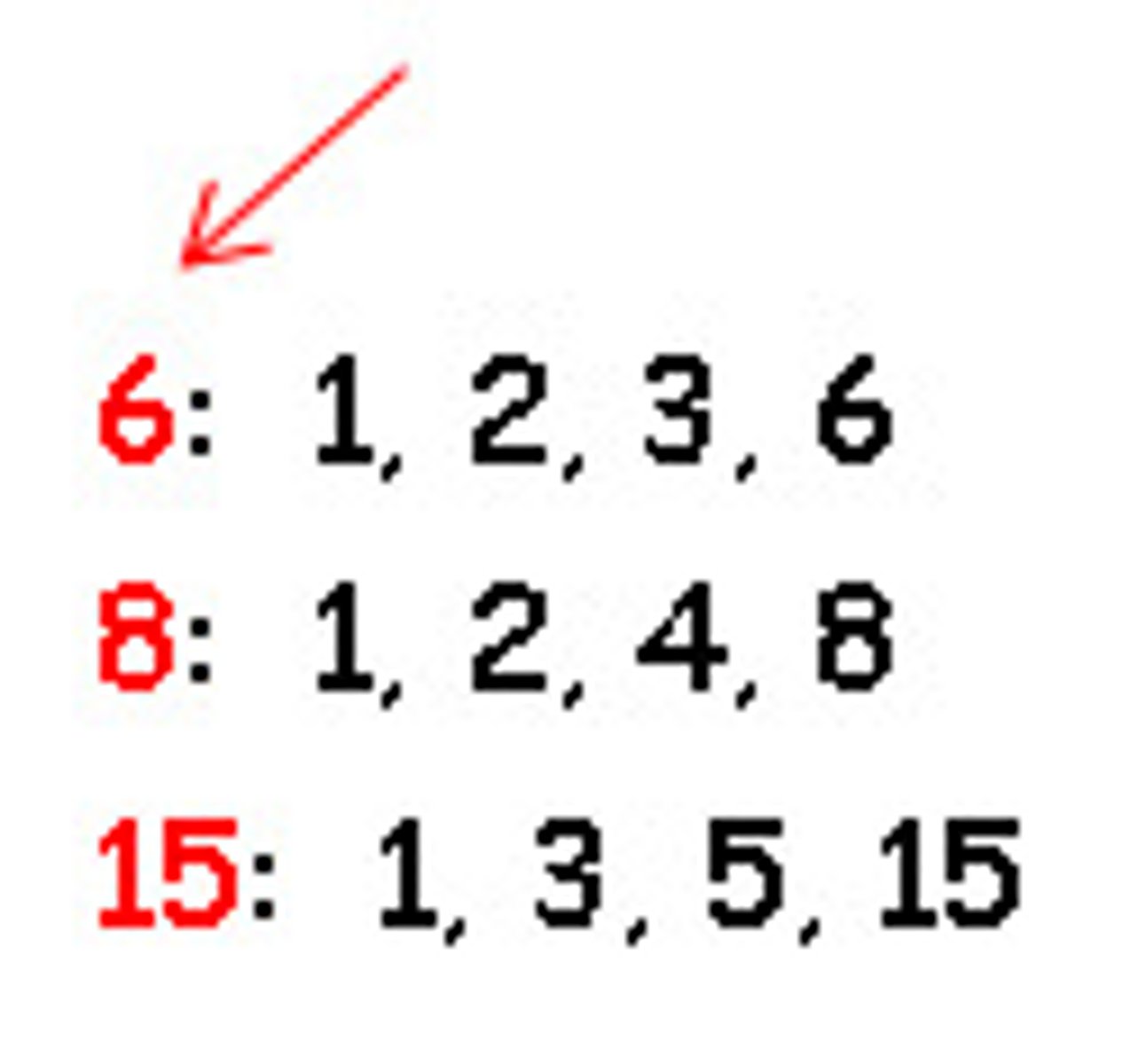 <p>6 is composite because 2 × 3 = 6.</p>