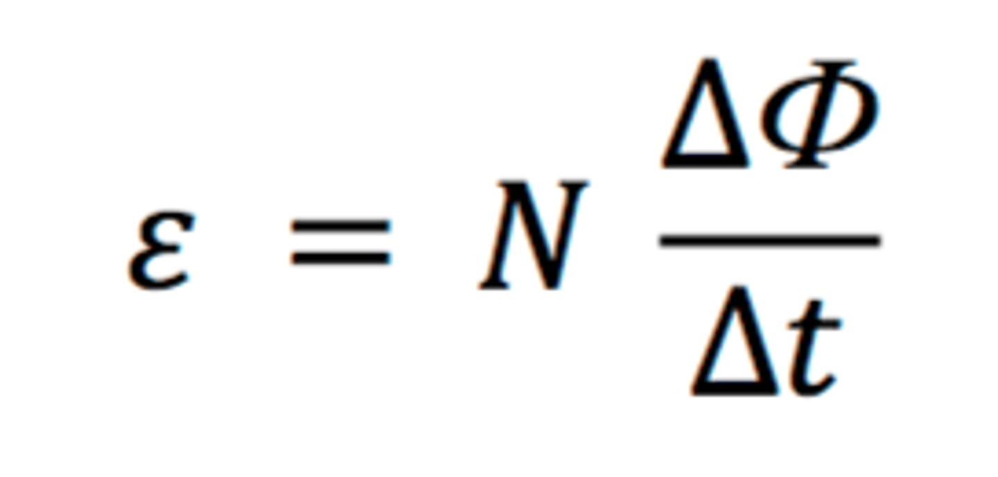 <p>The induced emf is directly proportional to the rate of change of flux linkage. change in flux linkage simply means that magnetic field lines cut differently as a current-carrying conductor moves through the field. Hence the constantly changing flux linkage induces and emf.</p>