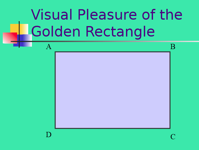 <ul><li><p><span style="color: #000000">If one chops off the largest possible square from a Golden Rectangle, one gets a smaller Golden Rectangle.</span></p></li><li><p><span style="color: #000000">If one constructs a square on the longer side of a Golden Rectangle, one gets a larger Golden Rectangle.</span></p></li><li><p><span style="color: #000000">Both constructions can go on forever.</span></p></li></ul><p></p>