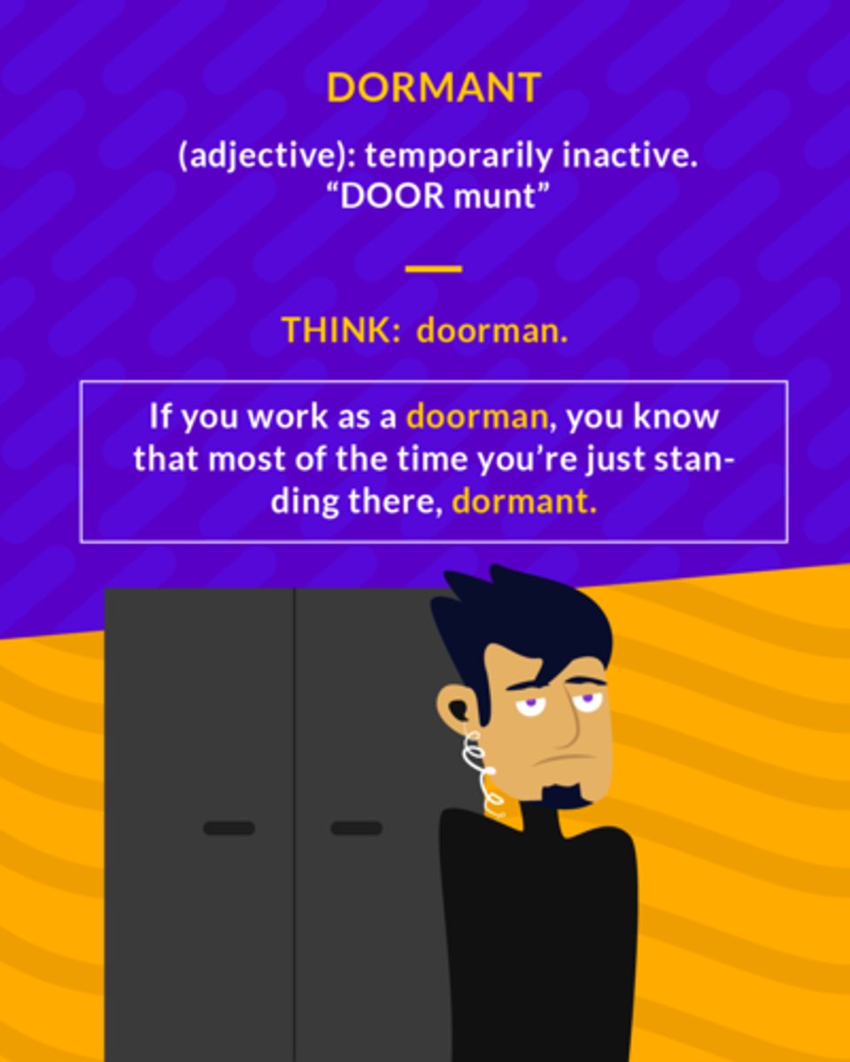 <p>inactive; in a state of suspension; sleeping</p>