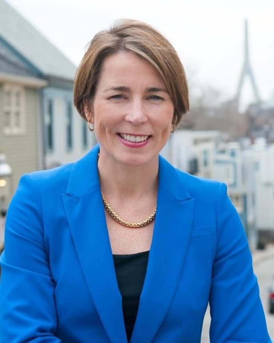 <p>Gov. Maura Healey (D)</p>