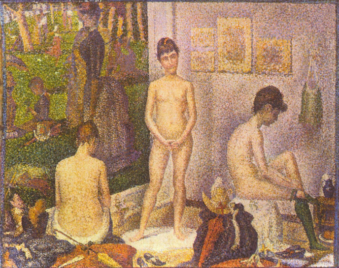 <p><strong>Les Poseuses, Ensemble (Petite version)</strong> by <em>Georges Seurat</em></p><p>$ 149.2 million</p>