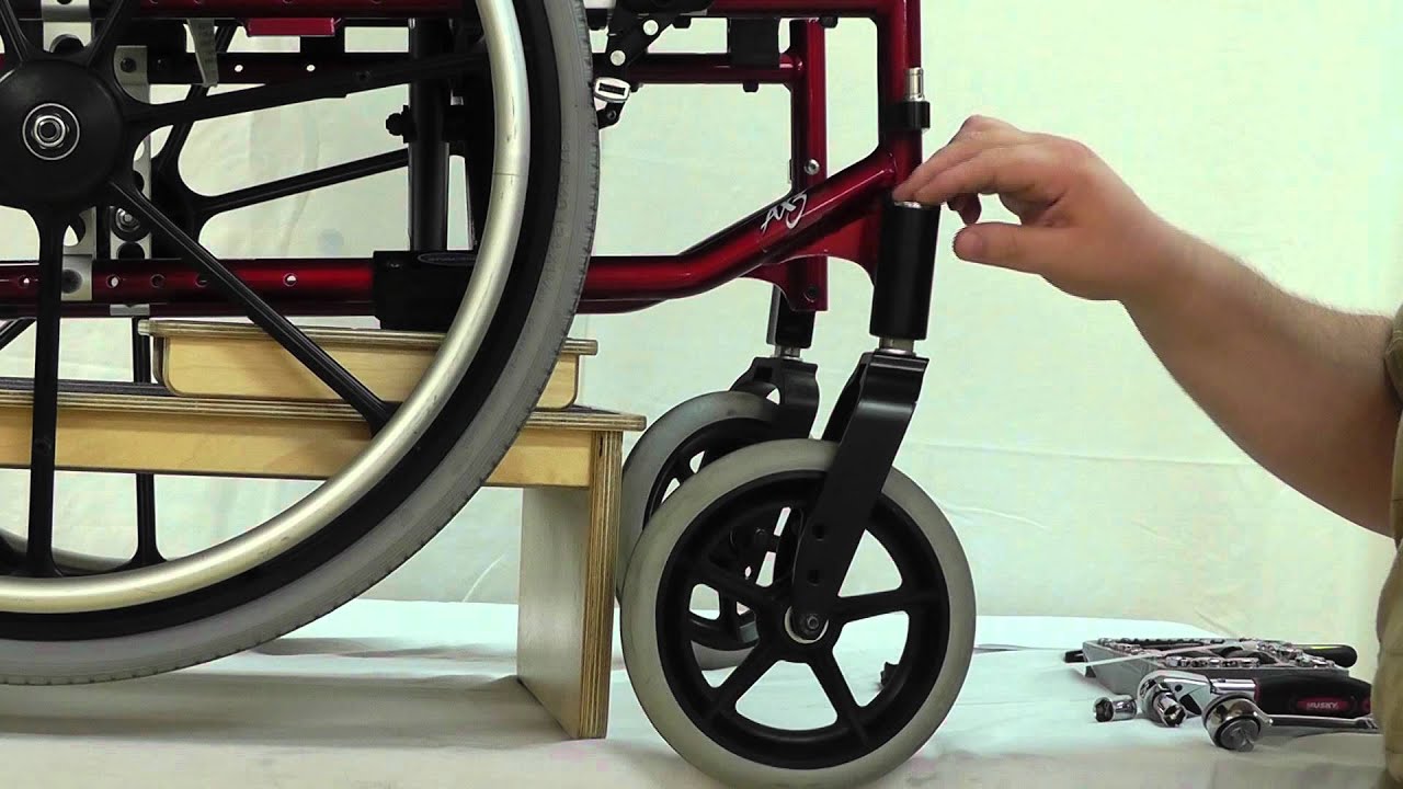 <p>- these are the small front wheels of the wheelchair</p><p>- there are two basic styles that are available</p><ul><li><p><em>standard solid rubber and pneumatic/semi-pneumatic</em></p></li><li><p><em>pneumatic tires are filled with air - provide shock absorption and a smoother ride</em></p></li></ul><p>- usually 5-8 in diameter</p>