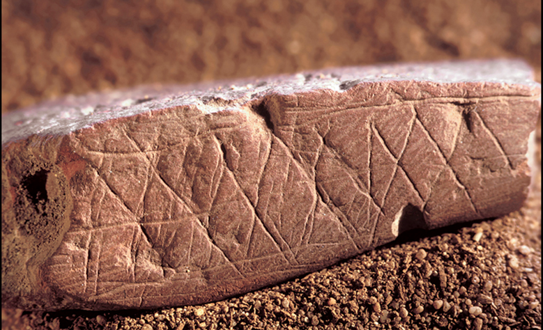 <p>Engraved Ocher had</p>