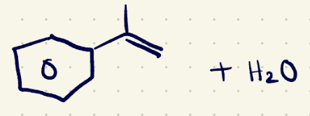 <p>conc H2SO4/ (e1)</p>