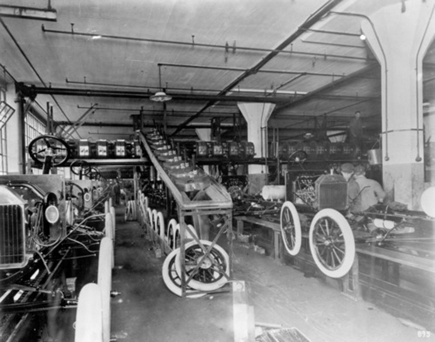 <p>Fords idea that the dominant mode of mass production that endured for much of the past century. Fordist also includes a social structures that supported mass production by corporations.</p>