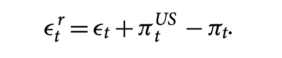 <p>Real dep rate is the rate at which the real exchange rate changes.</p><p><strong>Real depreciation rate = 0 if relative PPP holds</strong></p>