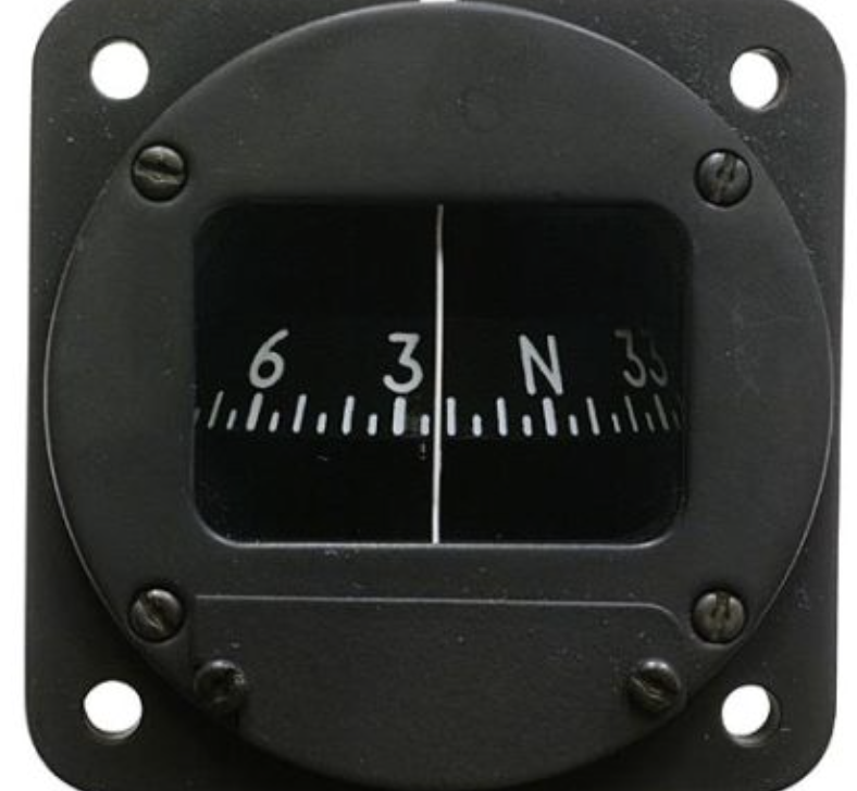 <ol><li><p><span style="background-color: transparent;">Shows aircraft heading relative to magnetic north.</span></p></li><li><p><span style="background-color: transparent;">Affected by banks, turns, and speed changes; used in conjunction with the heading indicator.</span></p></li></ol><p></p>