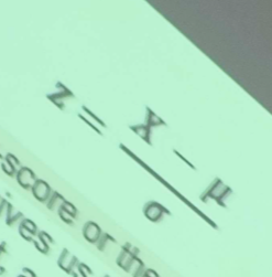<ul><li><p>gives us the exact (if not exact, a good approximation) number of standard deviations a particular raw score is from the mean</p></li><li><p>standardizes a score with respect to the other scores in the group</p></li><li><p>formula: z = X - mean / standard deviation</p></li></ul><p></p>