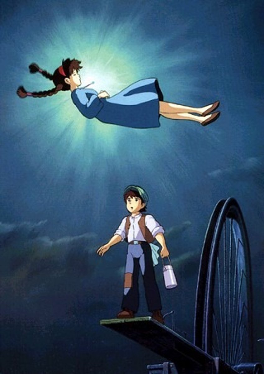 <p>-written and directed by legendary Japanese animation director, Hayao Miyazaki</p><p>-This is the third of Miyazaki's long string of successful and influential animated feature films.</p><p>-It is also the first film produced and released by Studio ghibli</p>