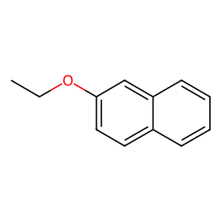 <p>The nonpolar nature of 2-Ethoxynaphthalene&apos;s aromatic rings makes it more soluble in organic solvents than in water.</p>