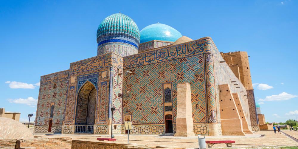 <p>Shrine of Ahmad Yasavi</p>