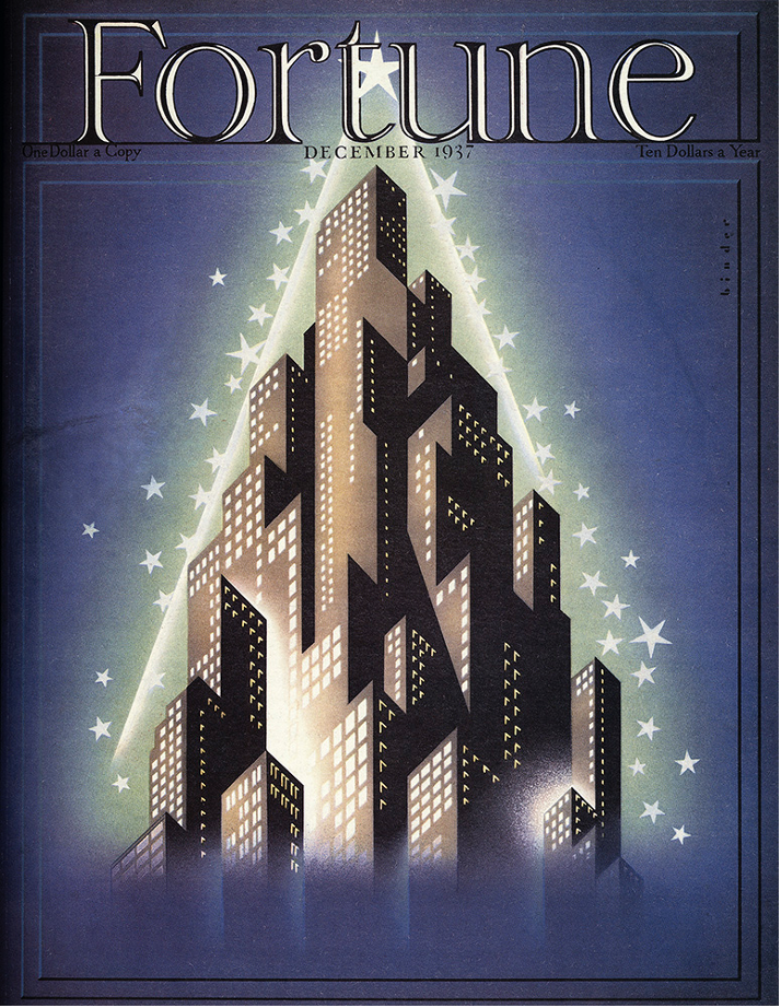 <p>Fortune (magazine over) December 1937</p>