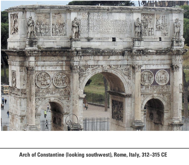 <p>the arch of constintine = </p>