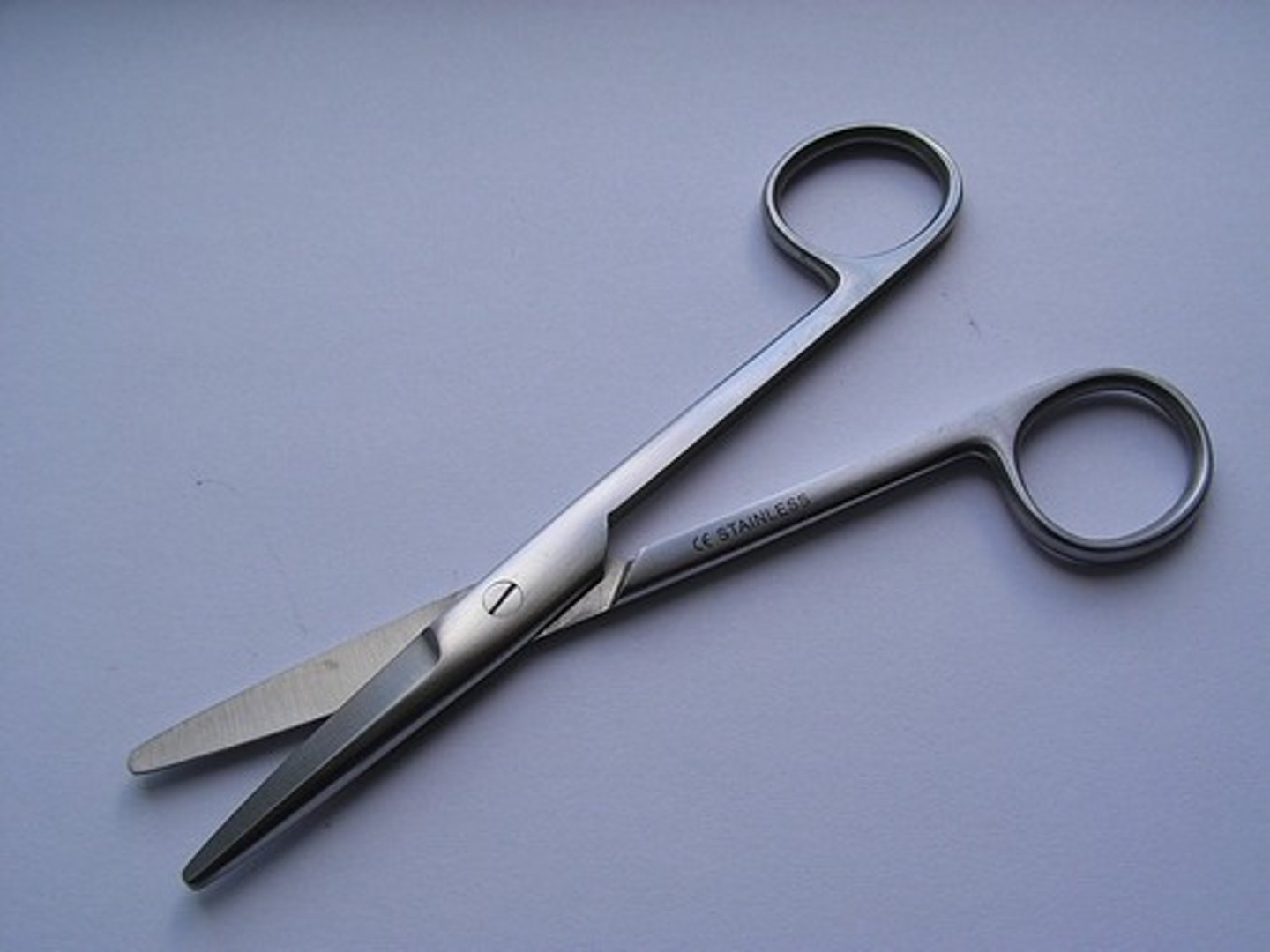 <p>Used to cut through tissue; fasica, straight or curved.</p>