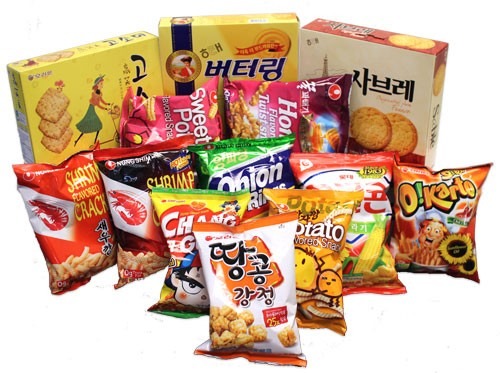 chips, cookies, crackers