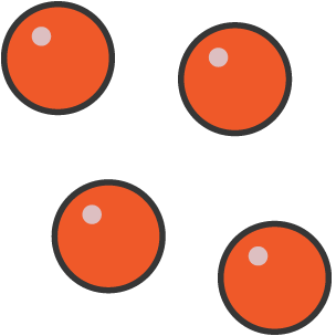 <p>constant motion, frequencies and spacing change </p>