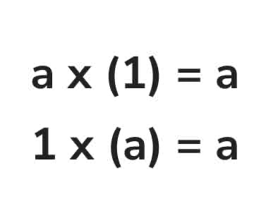 <p>The sum of any number and zero is the number itself, and the product of any number and one is the number itself.</p>