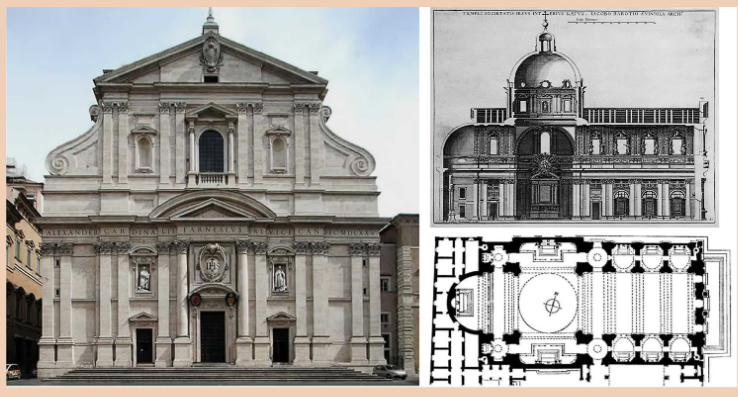 <p><span><span>central location of the Jesuit Order</span></span><br><strong>the first truly baroque façade</strong></p>