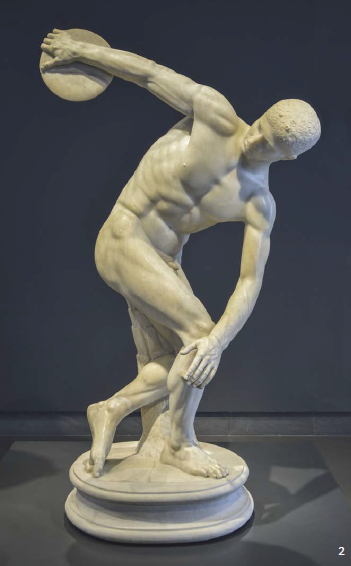 <p><strong>Copy of Myron’s Diskobolos</strong> (The Classical Period)</p>