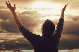 <p>We ——- Jesus when we pray.</p>