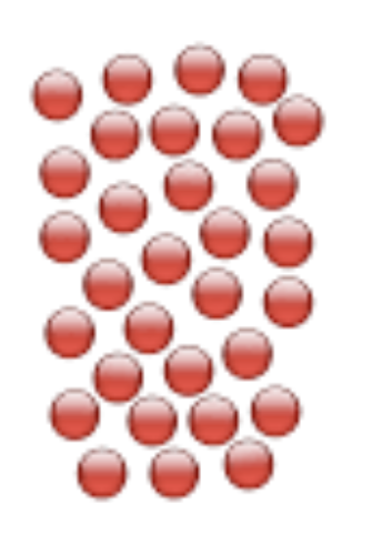 <p>What is the state of matter of these particles? </p>