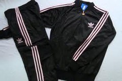 <p>a jogging suit, sweat suit</p>