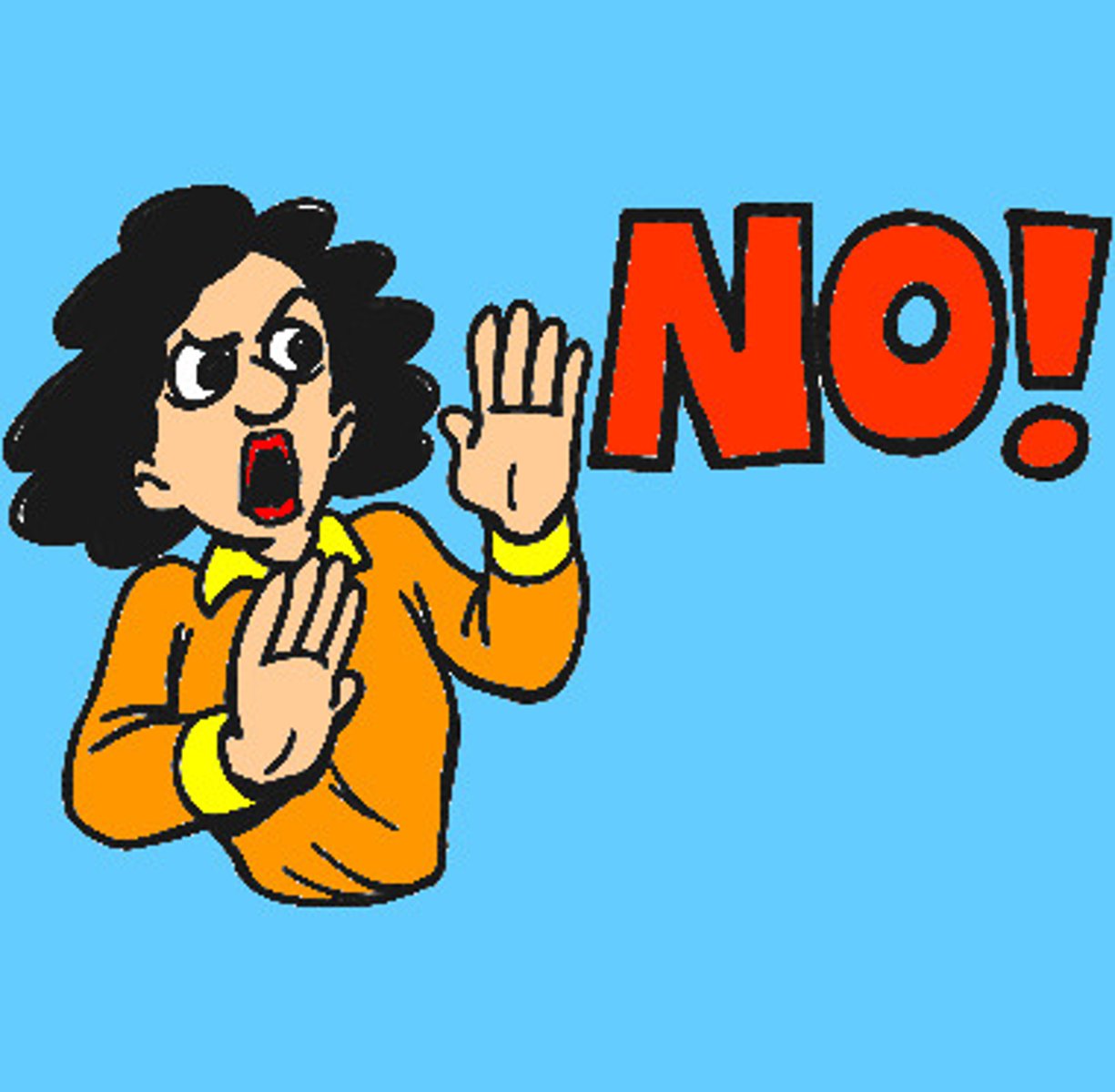 <p>I said no.</p>