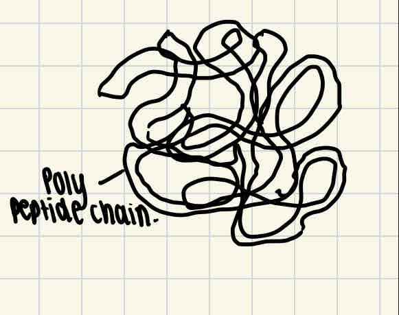 <p>Some proteins are made of several different polypeptide chains held together by bonds. The quanternary structure is the way these chains are assembled together to form a protein final 3D structure.</p>